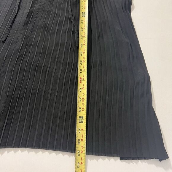 Opening Ceremony Dress Size 2 Pleated Avant Garde High Tie Neck Short Sleeve - Picture 7 of 8